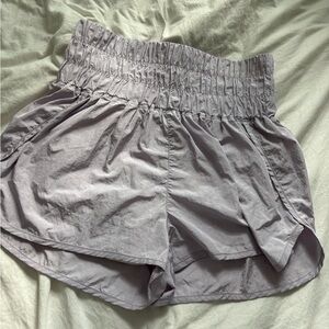 Light Purple Free People Way Home Shorts